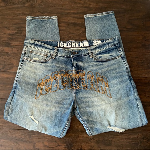 Icecream Jeans Ice Cream Men Frosty Jeans Blue Sz 38 Poshmark